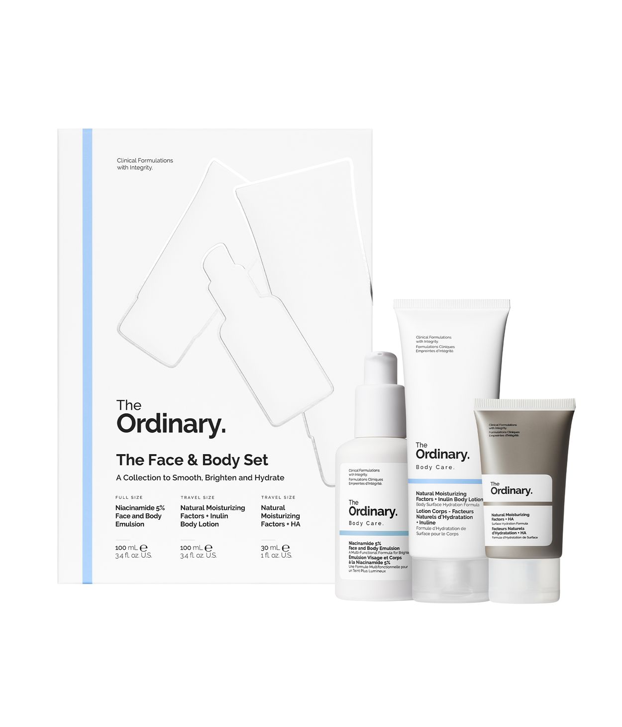 The Ordinary The Face & Body Set