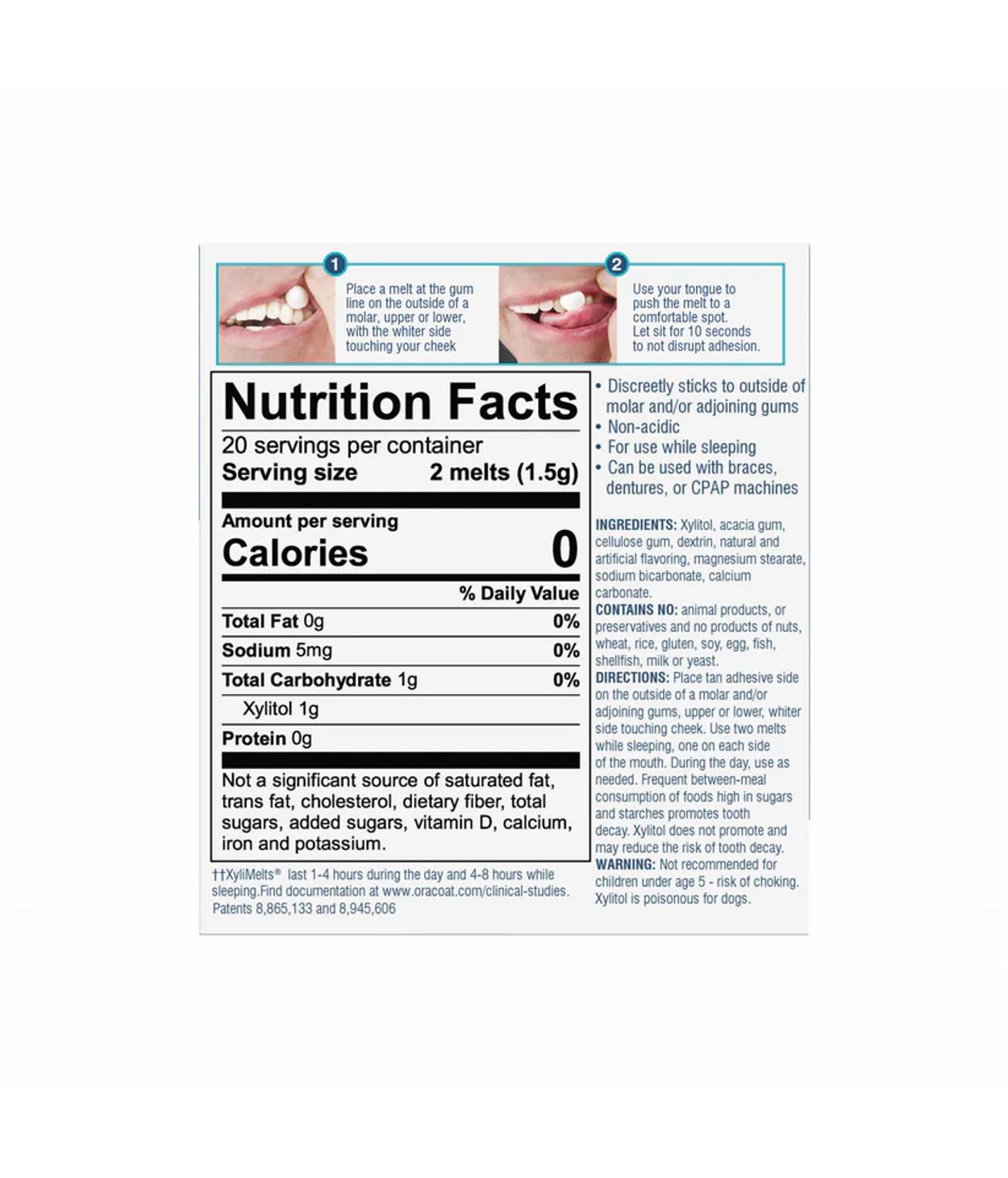 XyliMelts Berjabragð 40stk