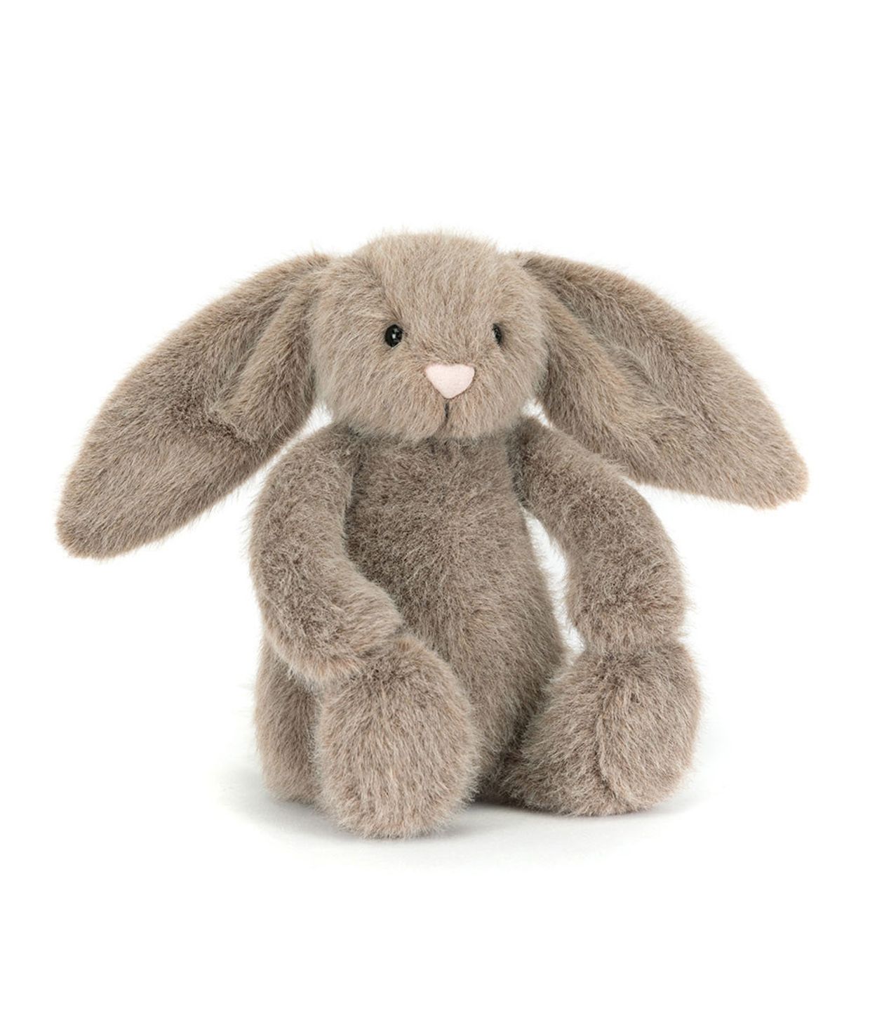 Jellycat fluffet dökkbrún kanína small