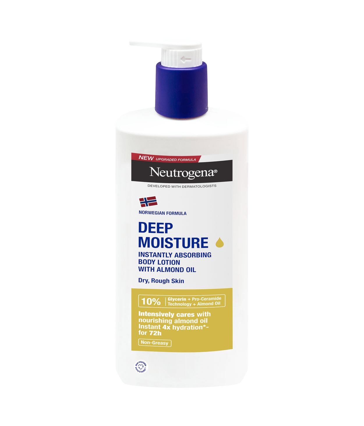 Neutrogena Deep Moisture Oil Lotion 400ml