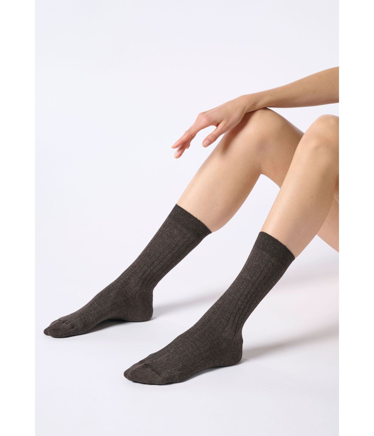 Oroblu Cashmere Light Socks Brown