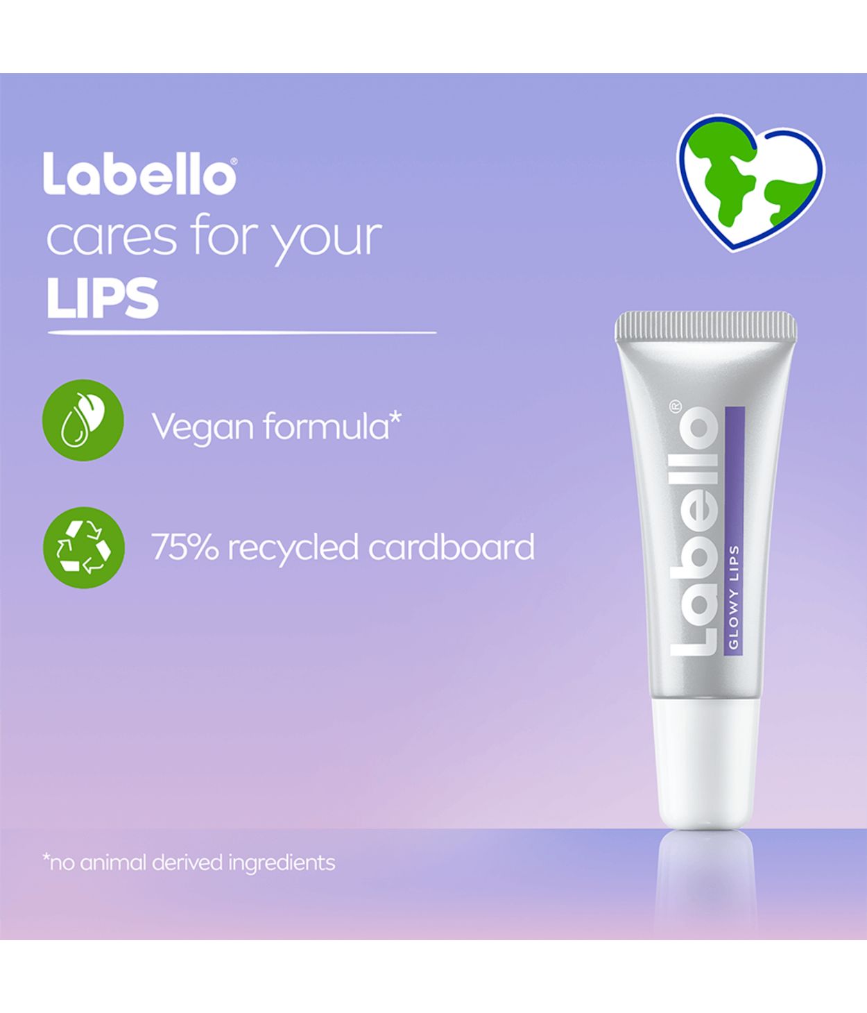 Labello Glowy Lips Magnolia 24h Moisture SPF30