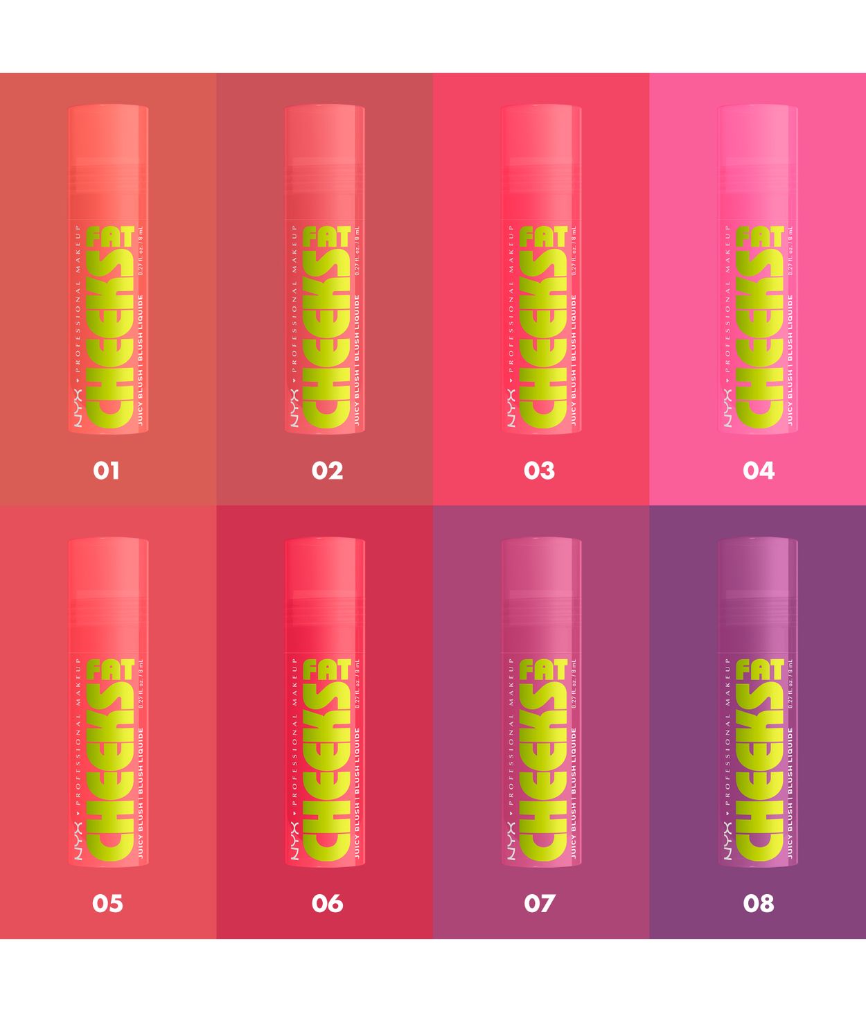 NYX Fat Cheeks Blush 8ml 