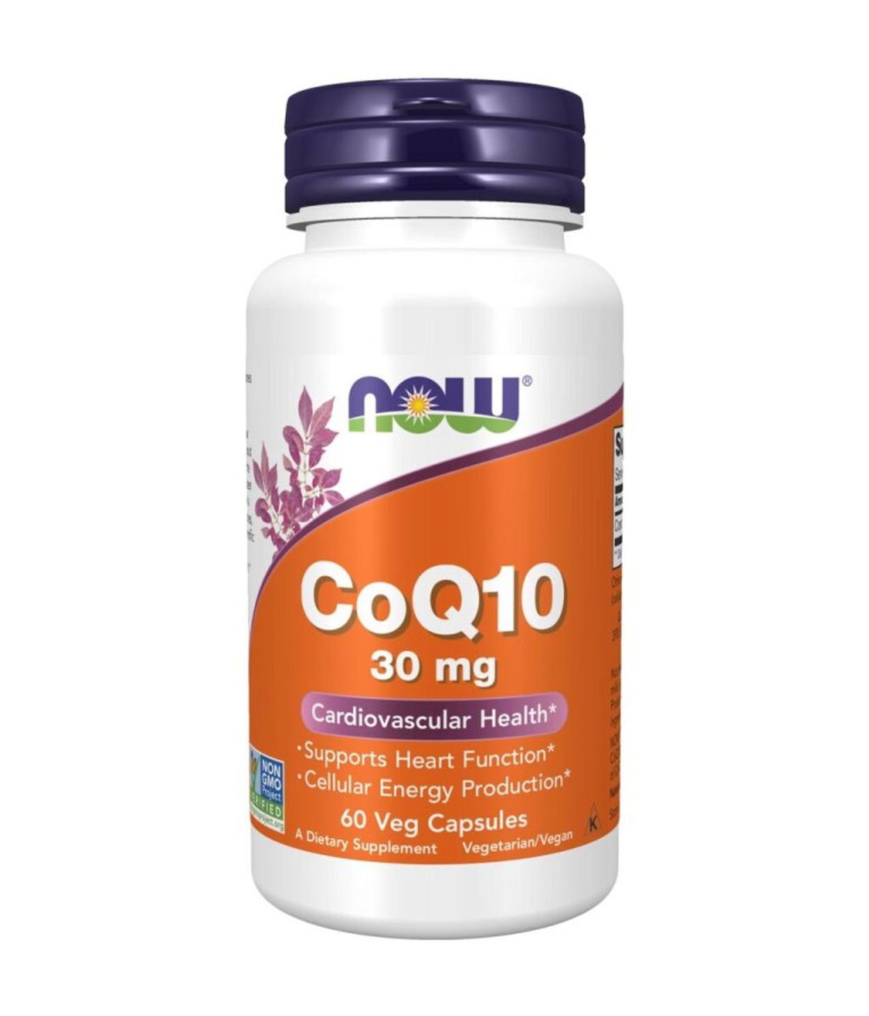 NOW Q10 30mg Vegan 60stk