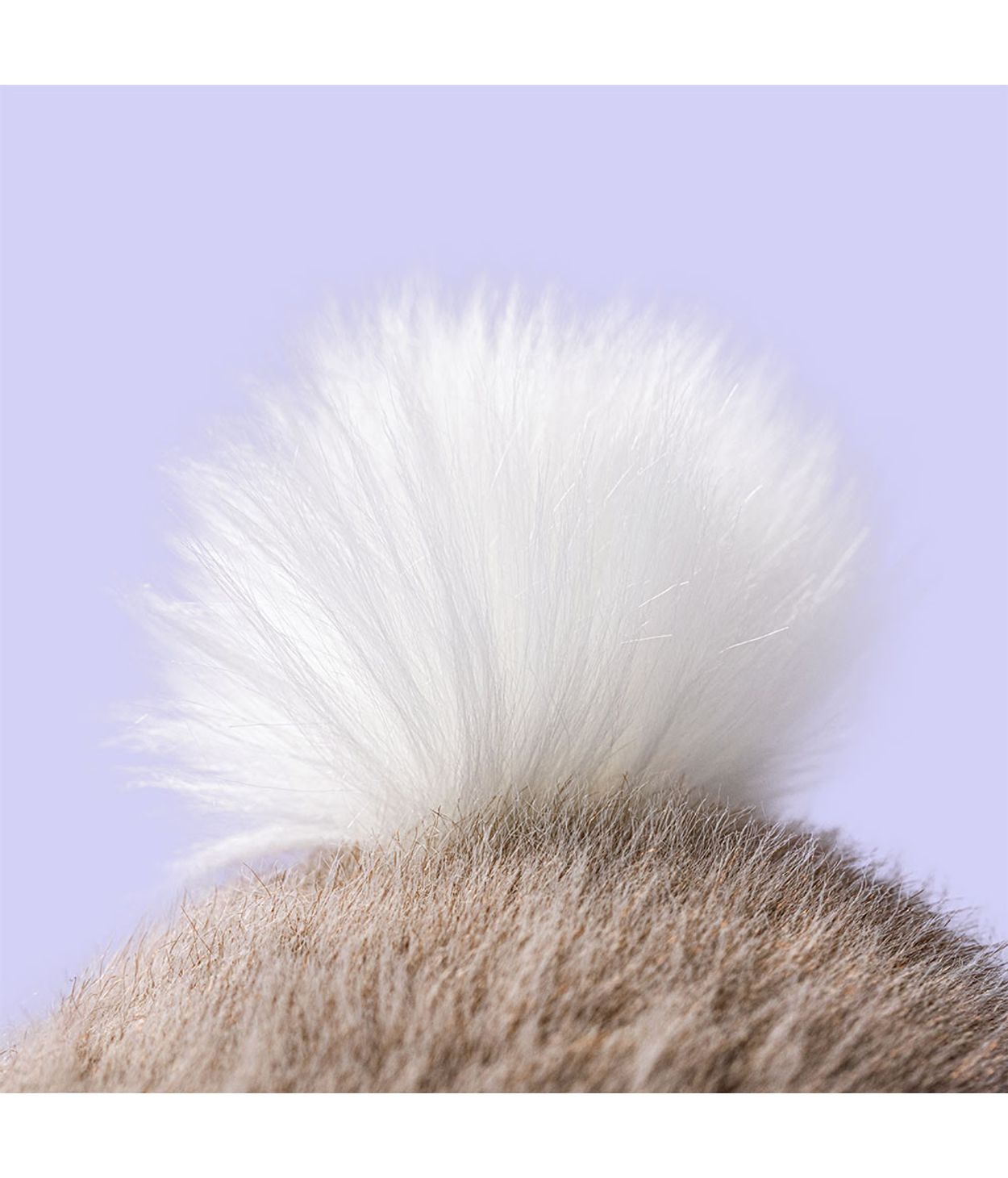 Jellycat fluffet dökkbrún kanína small