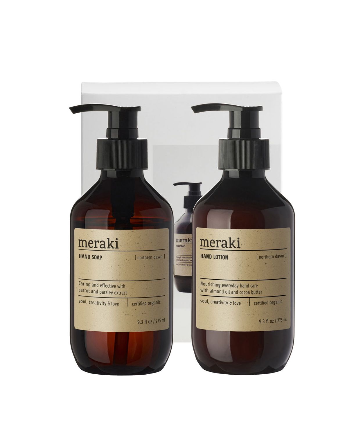 Meraki Northern Dawn Handsápa og Handáburður
