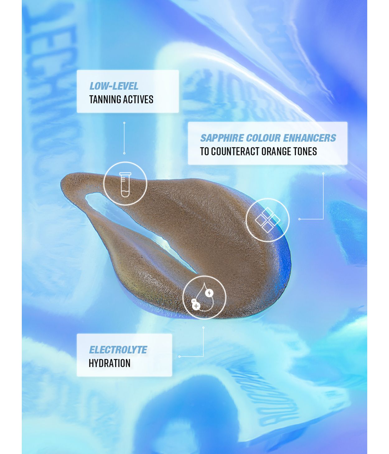 Bondi Sands Techno 1HR Foam 01 Sapphire