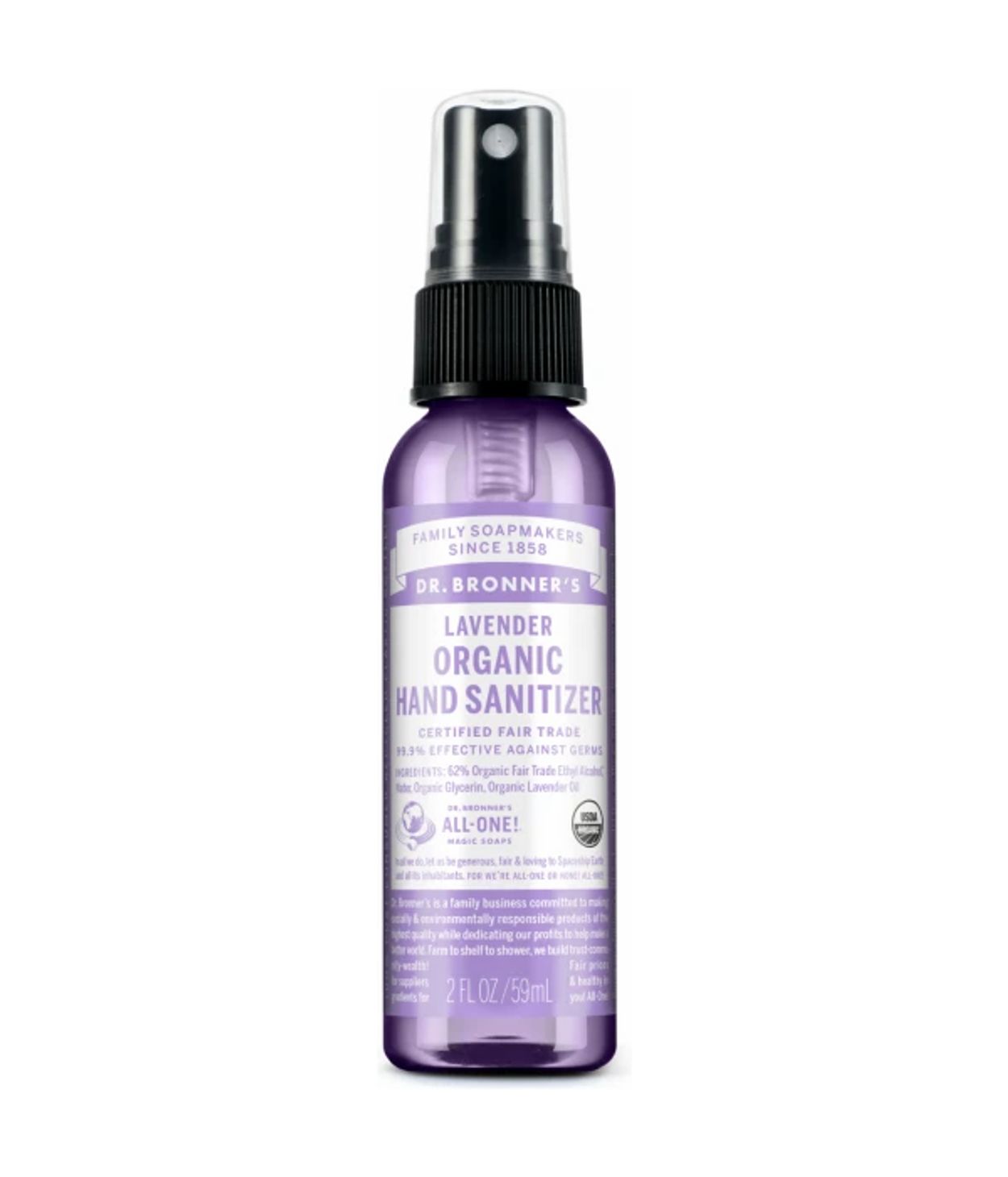 Dr.Bronner's Sótthreinsisprey með Lavender