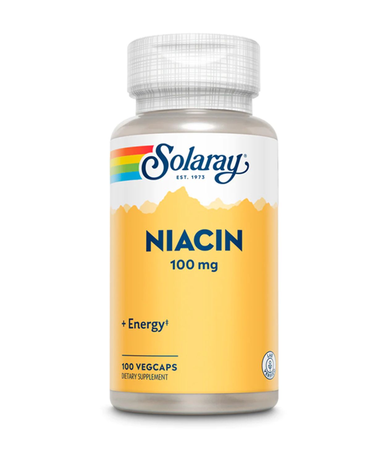 SOLARAY Niacin 100ct 100mg
