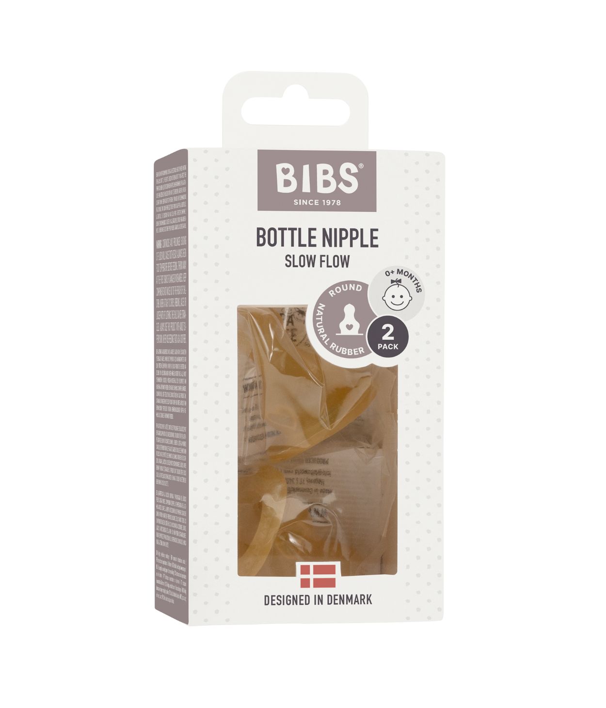 BIBS Pela túttur latex 2 í pakka