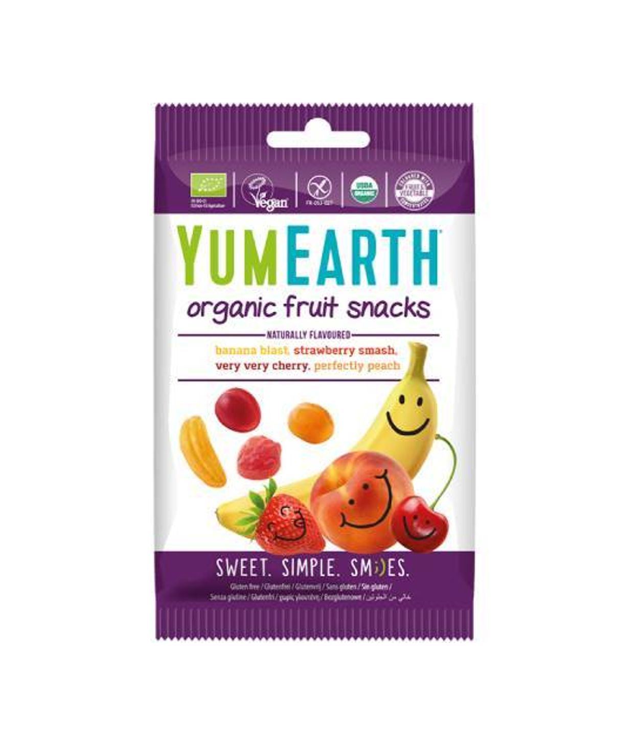 YumEarth Lífrænt Ávaxtanammi 50gr.