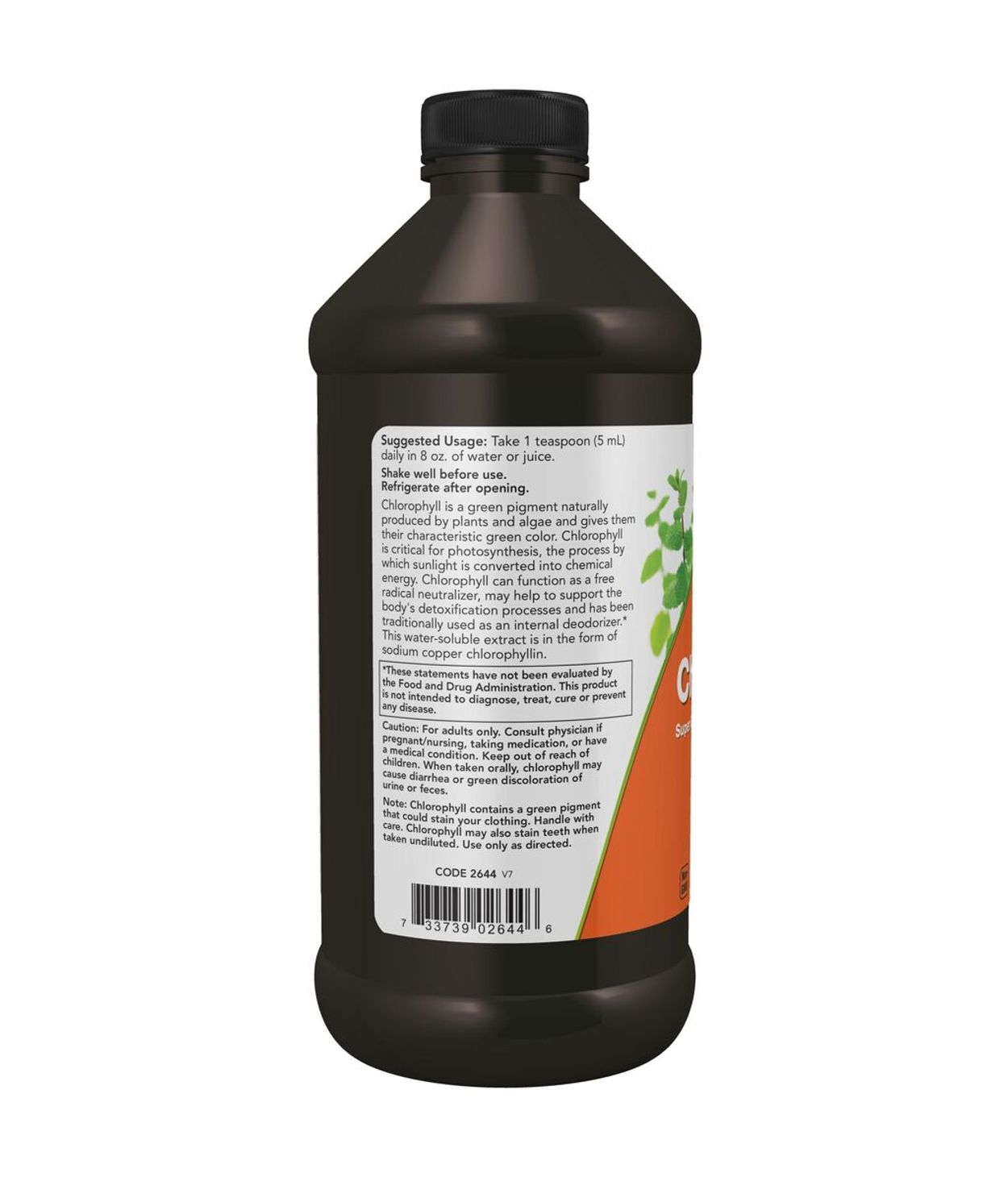 NOW Liquid Chlorophyll & Mint 473ml