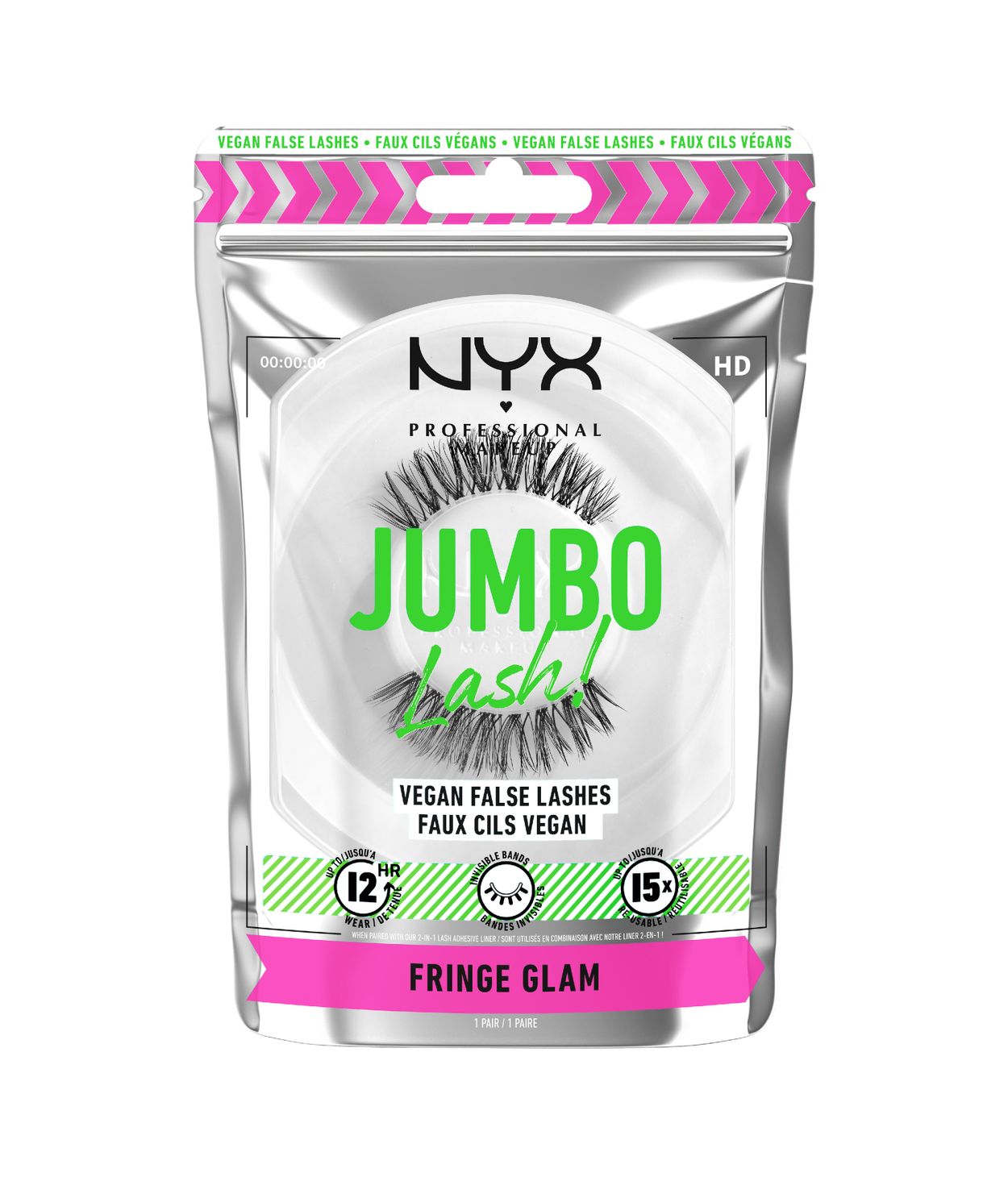 NYX Lash & Go Lash 04 Fringe Glam
