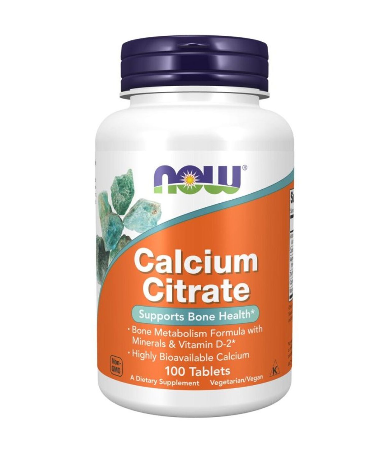 NOW Kalk Citrate Jurta 100tbl /Magna/Sink