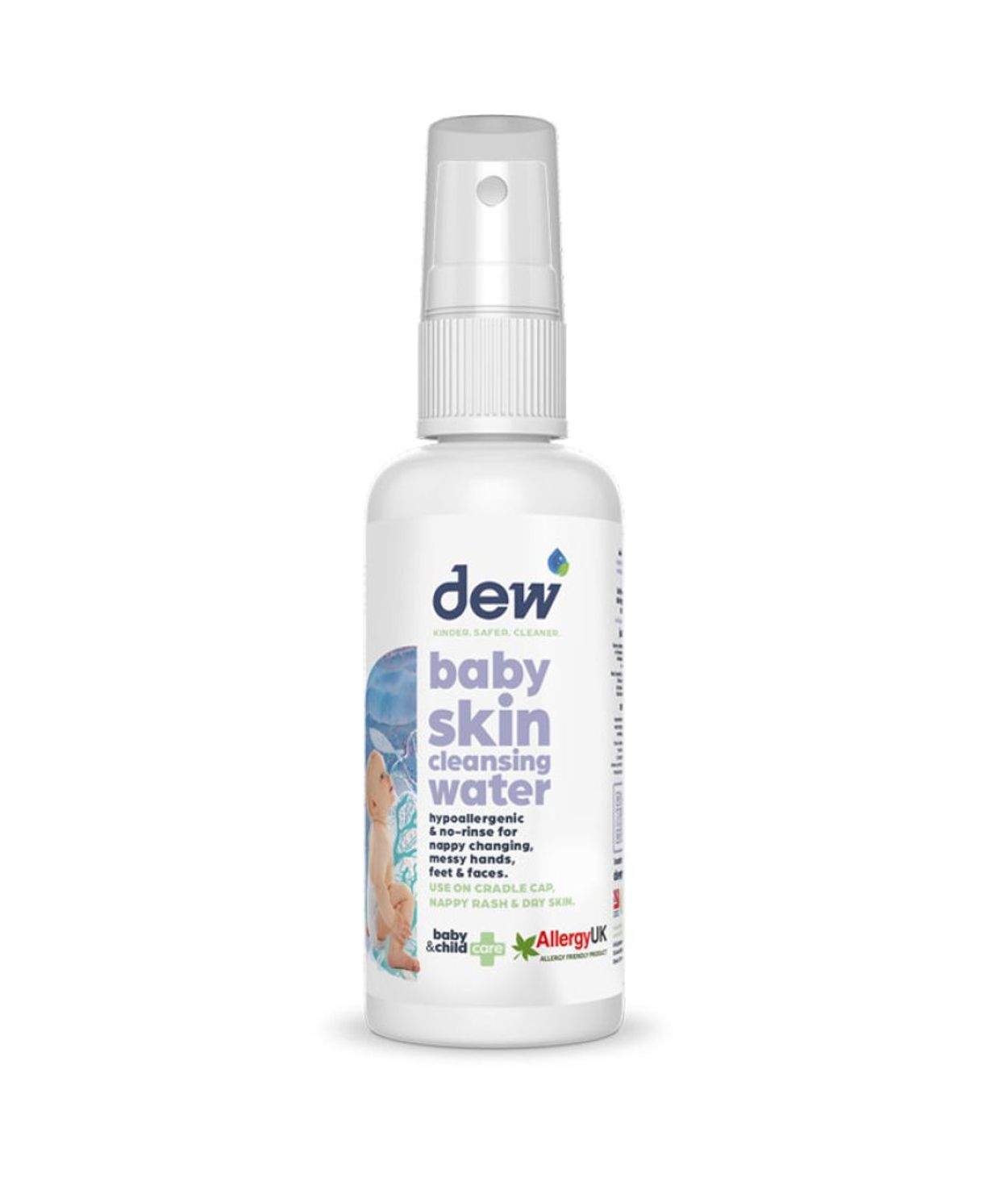 Dew Baby 100% náttúrulegt sótthreinsivatn 65ml