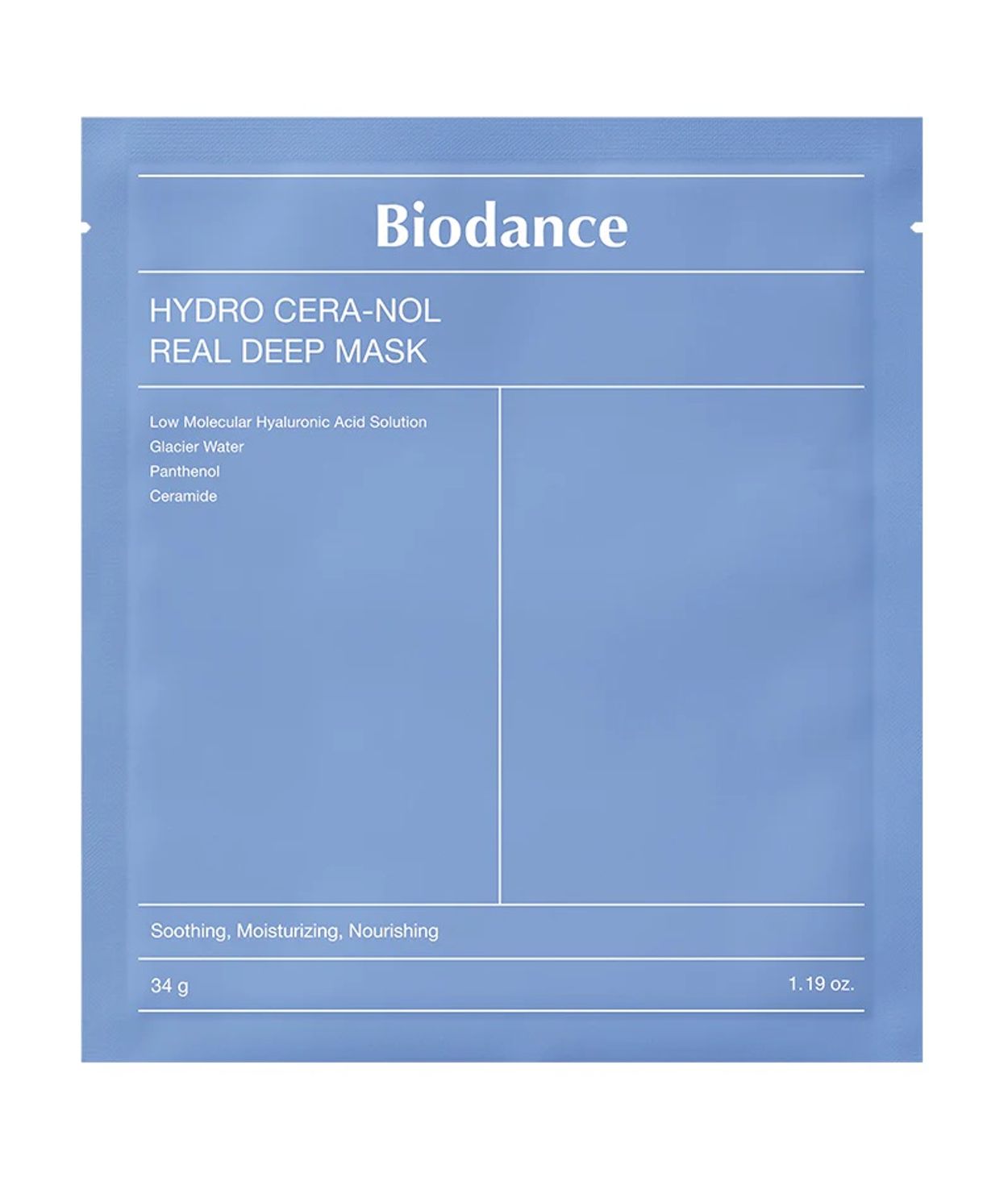 Biodance Hydro Cera Real Deep Mask 34gr