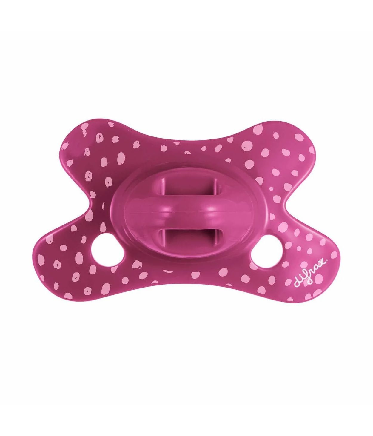 Difrax Natural snuð 0-6 mánaða Dahlia dots