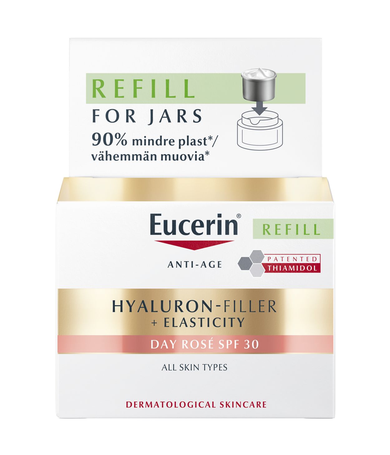 Eucerin Hyaluron+Elasticity Day Rosé SPF30 Refill