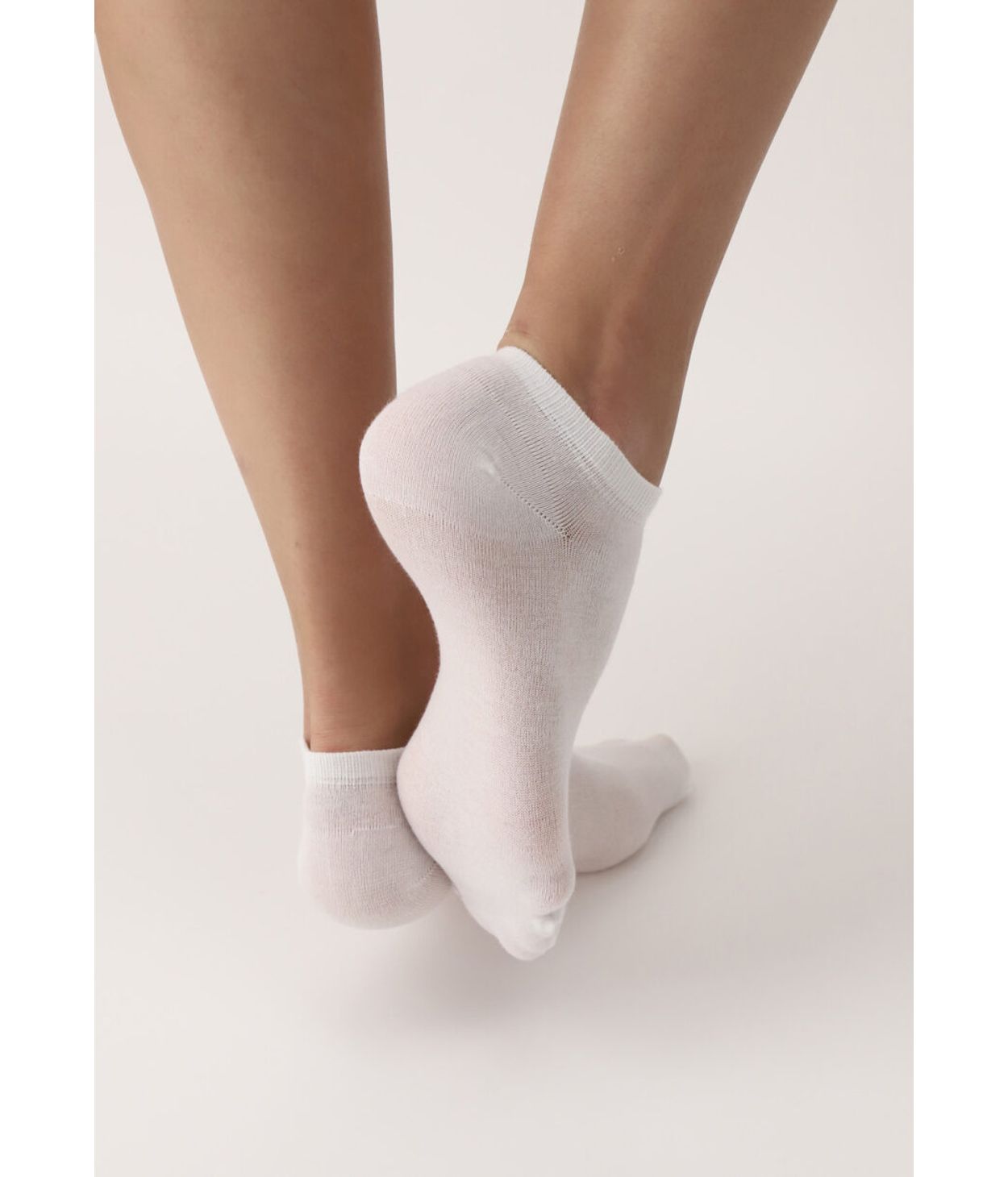 Oroblu Solange Sport Hvítt Ökklasokkar