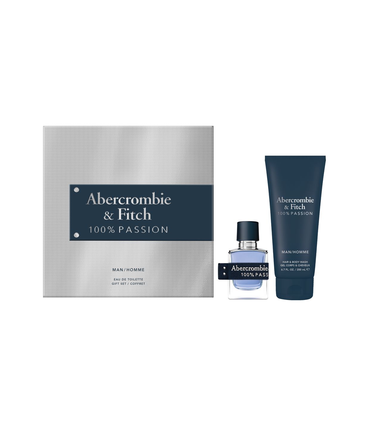 Abercrombie & Fitch 100% Passion Men Gjafasett