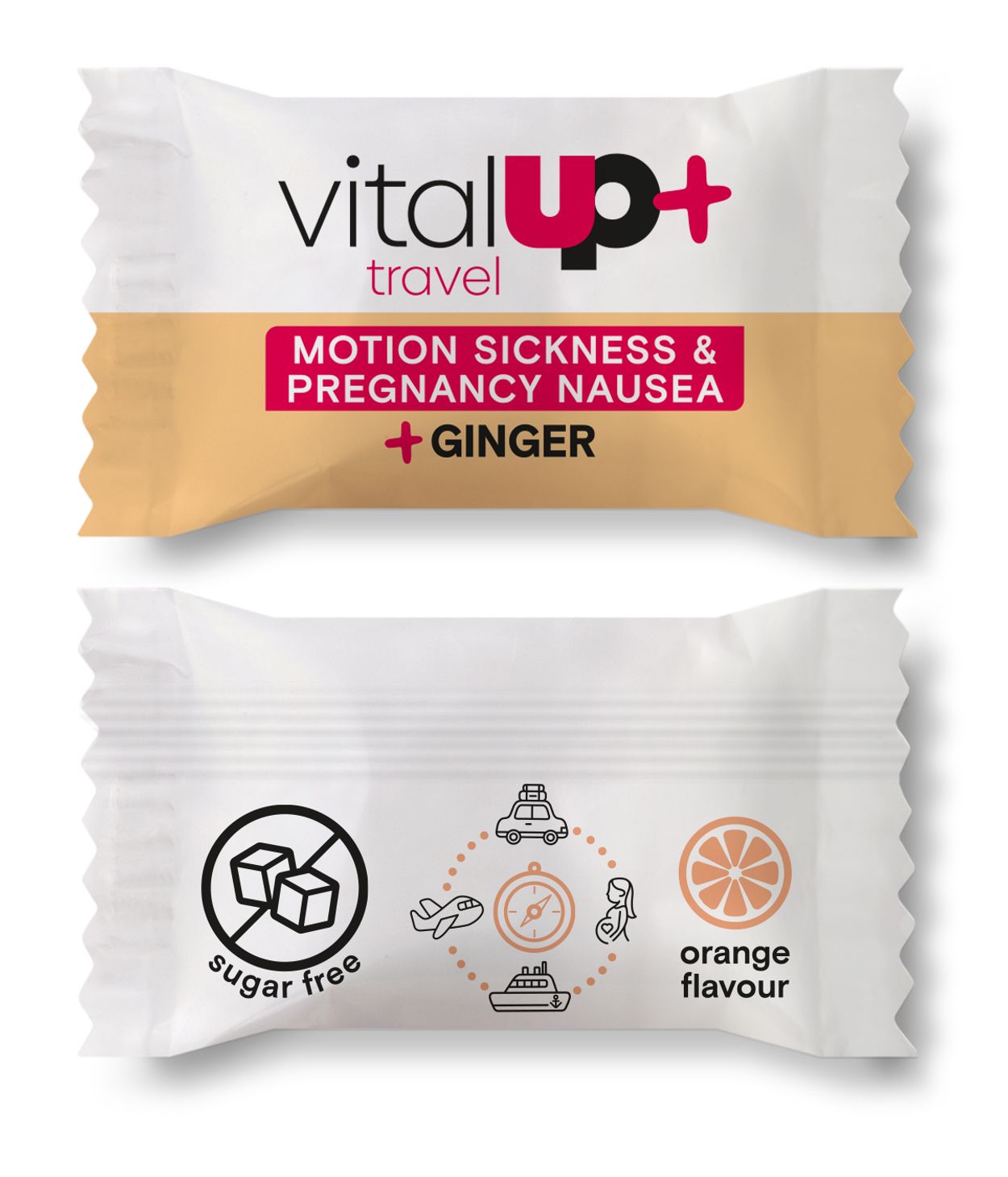 VITAL UP+ MOTION SICKNESS Munnsogstafla 16stk