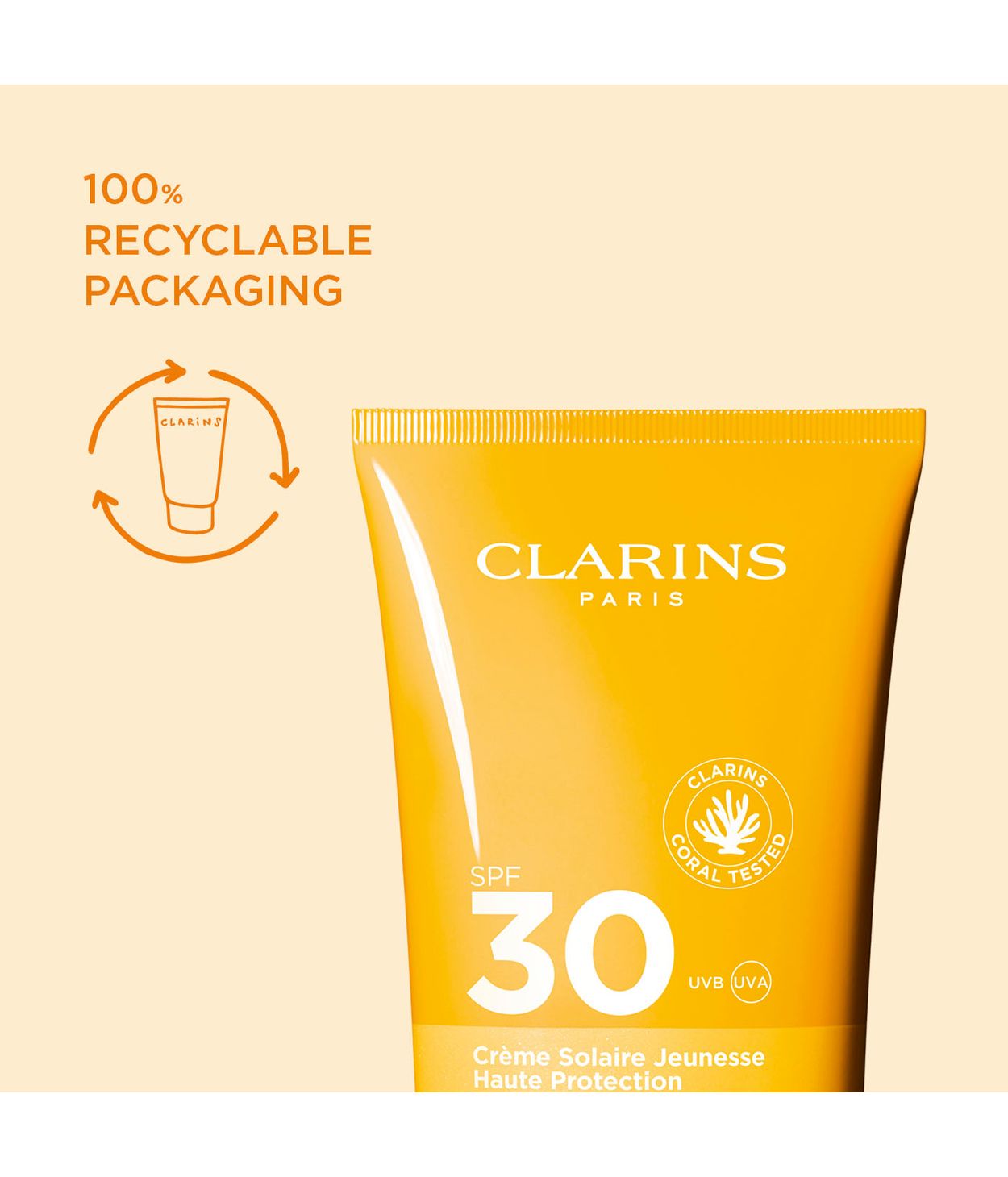 CLARINS Sun Body Cream SPF30 150ml