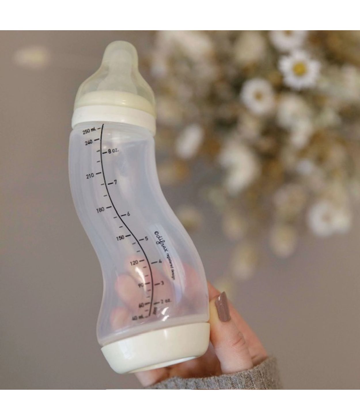 Difrax Natural S Peli 250ml Ivory