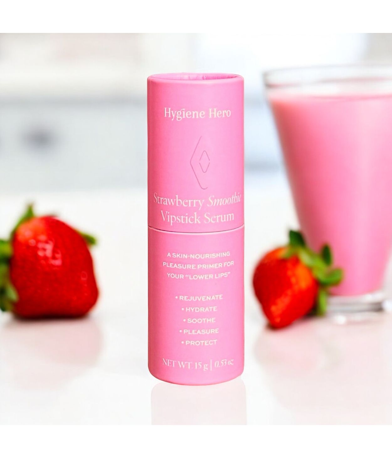 Hygine Hero Vipstick Serum Strawberry Smoothie 75g