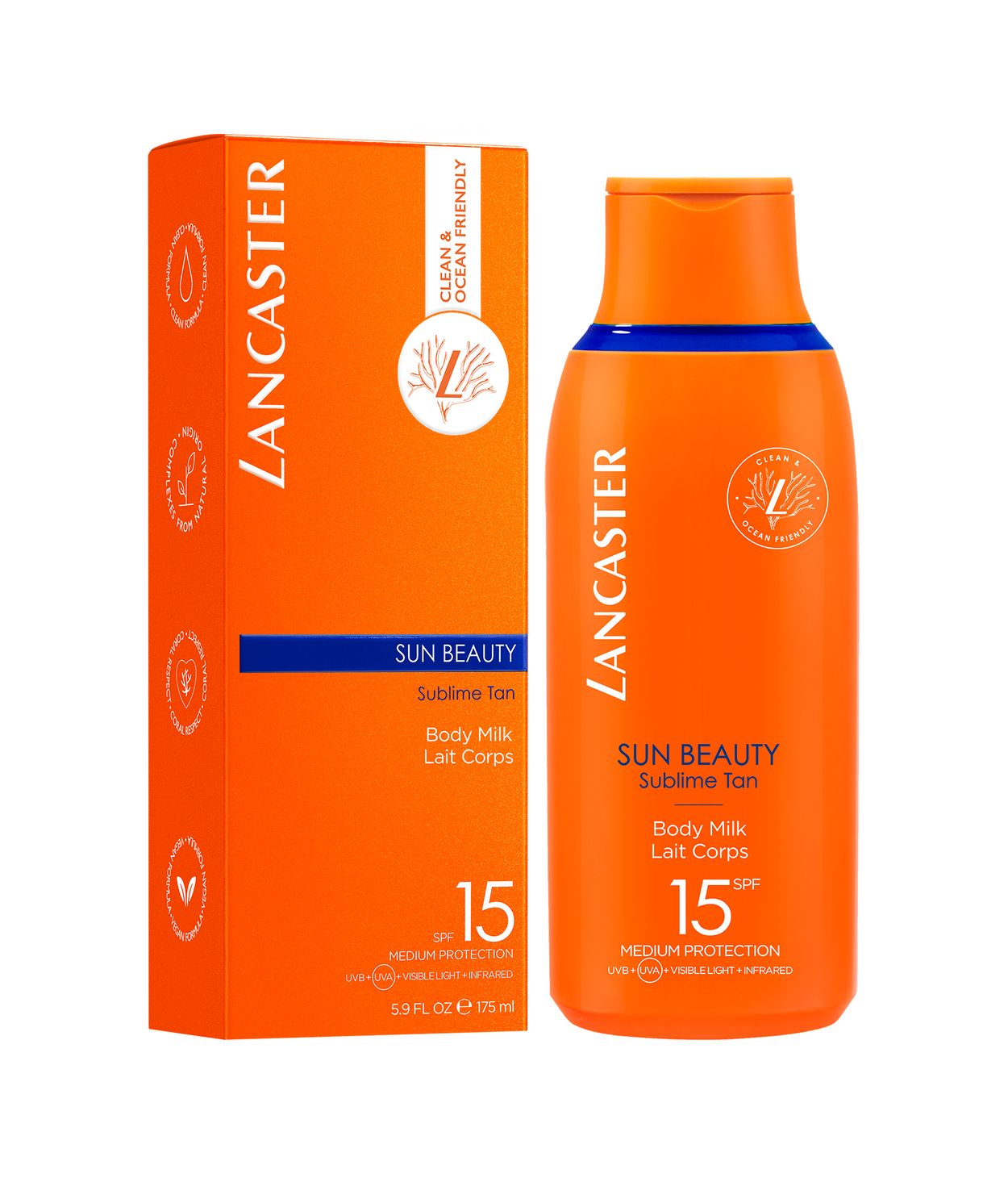 LANCASTER Sun Body Milk SPF15 175ml