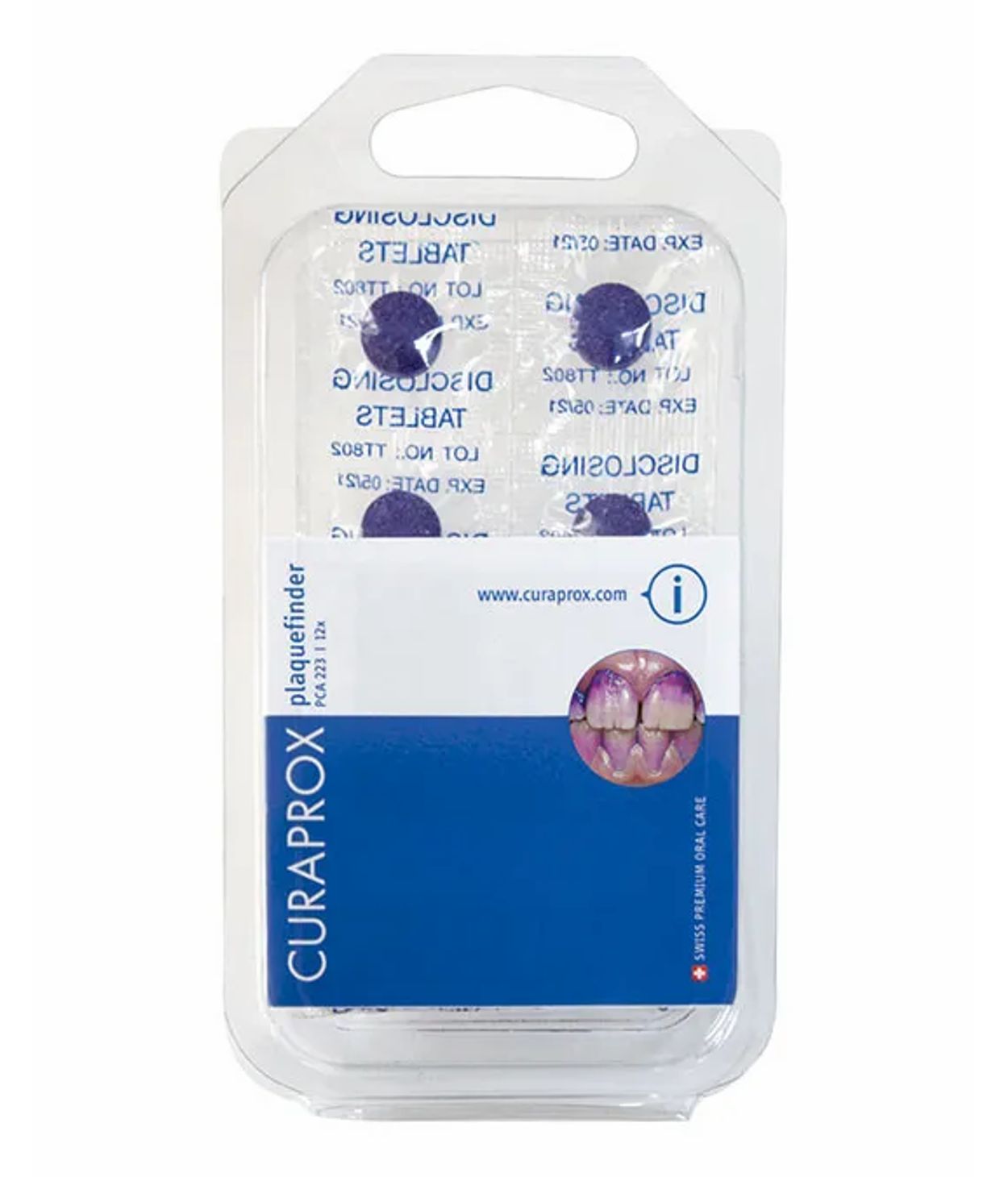 Curaprox PCA 223 litatöflur 12stk