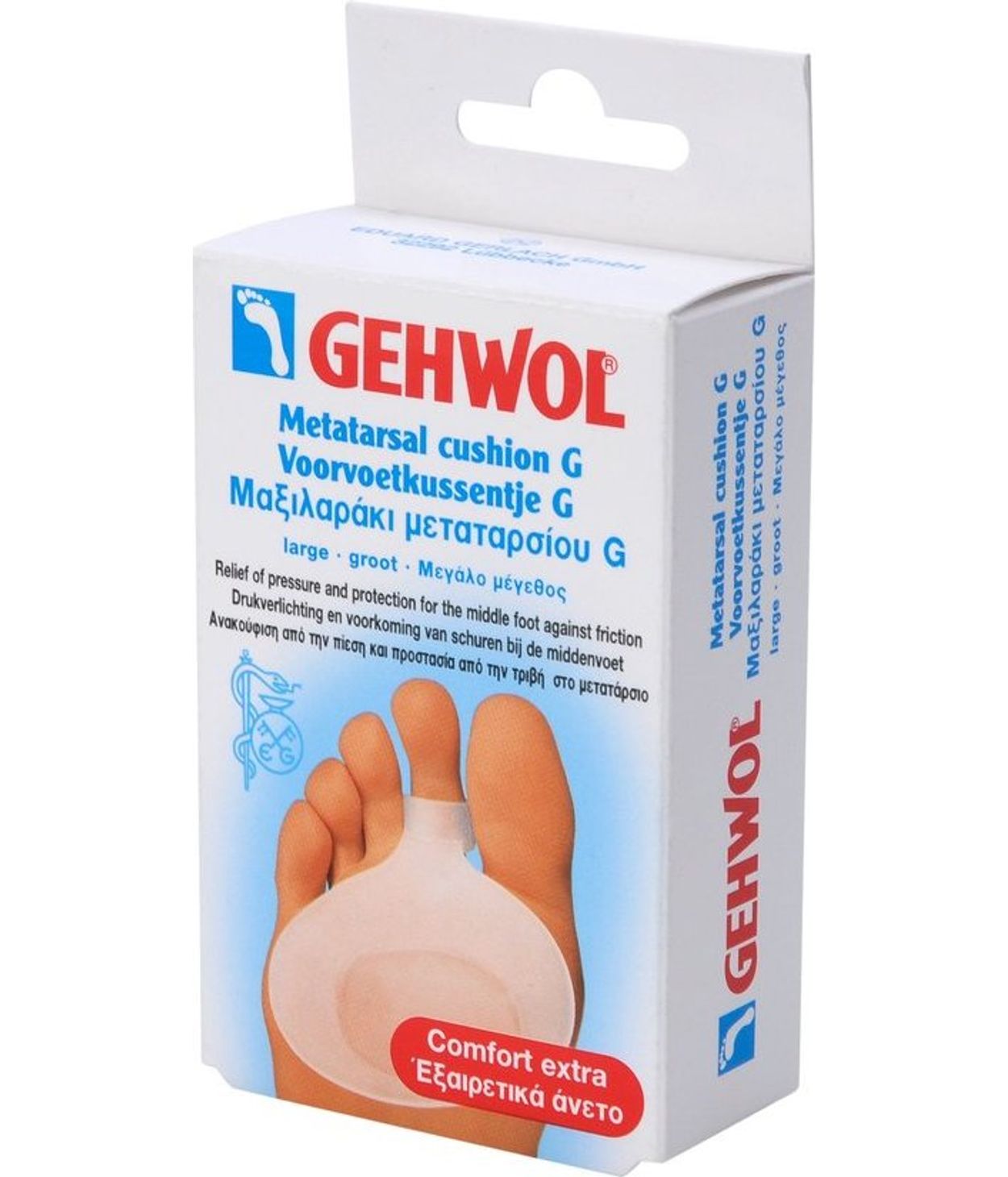 GEHWOL Tábergspúði Gel 2stk Small