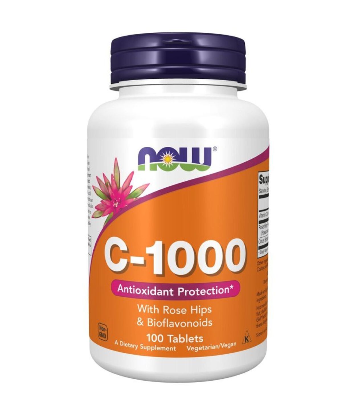 NOW C1000 with Rose Hips 100stk