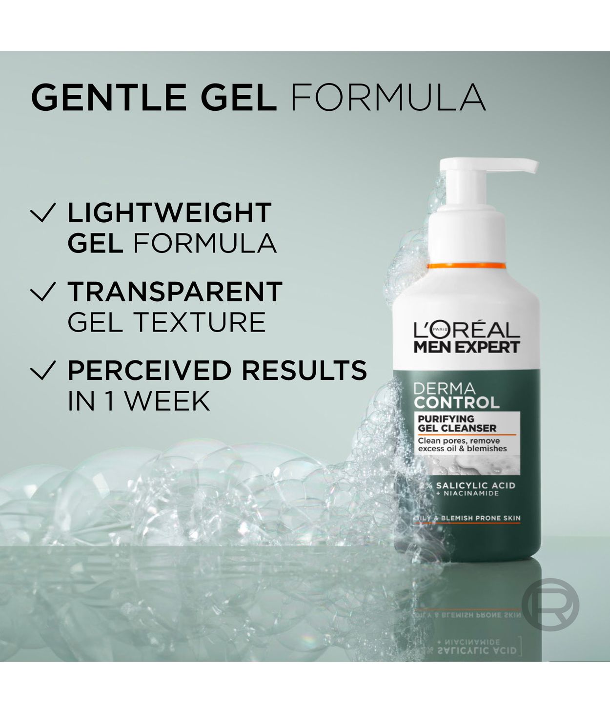 L'ORÉAL MenEx Derma Control Anti-Blemish Cleanser