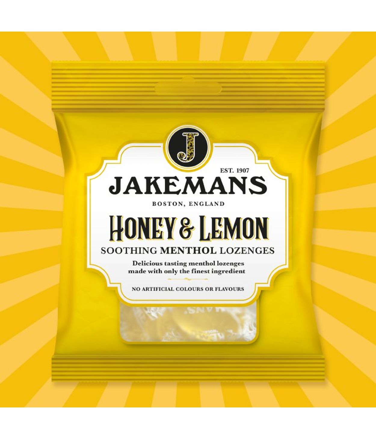 JAKEMANS' Honey & Lemon 73gr