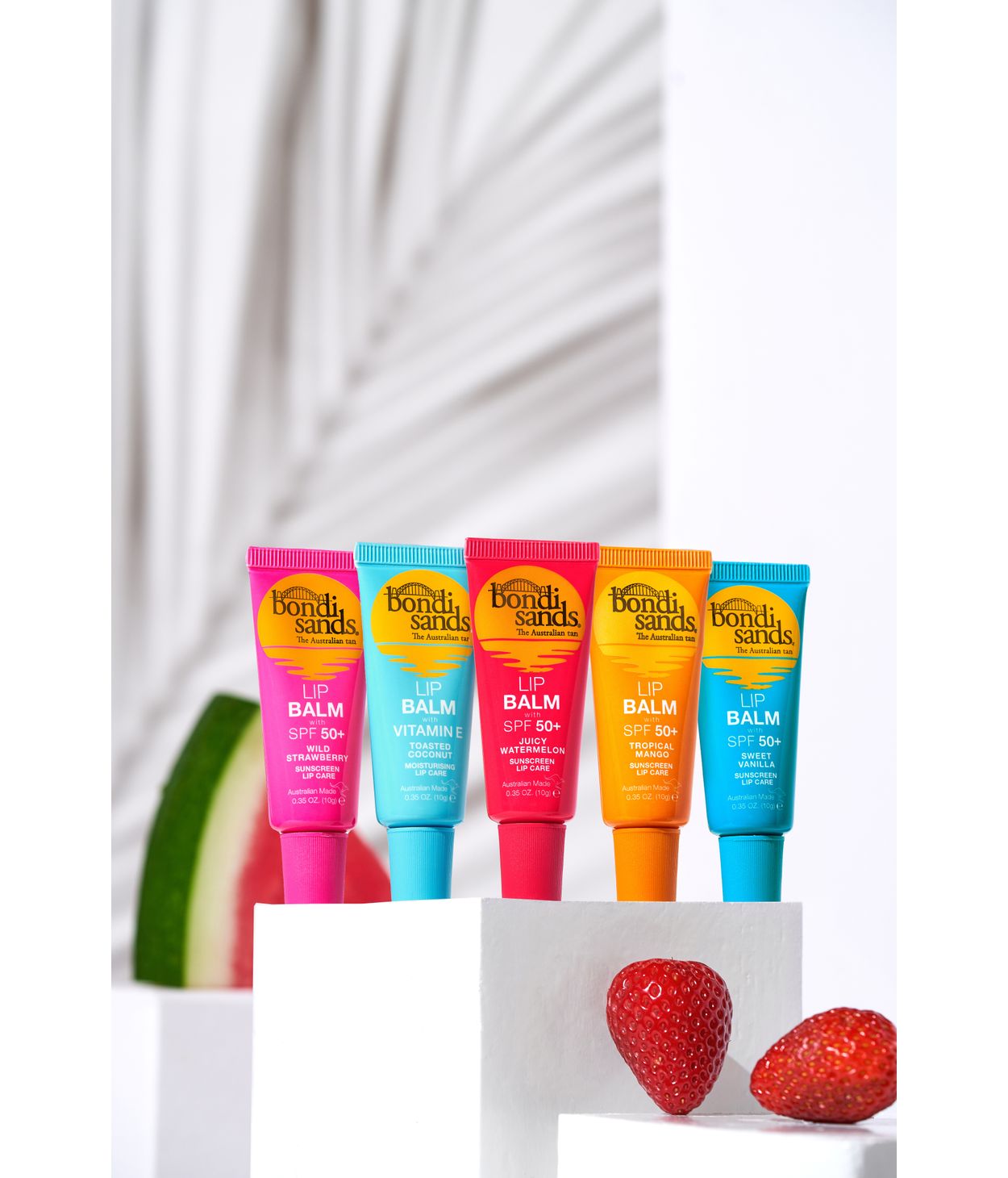Bondi Sands SPF50+ Lip Balm Strawberry 10gr