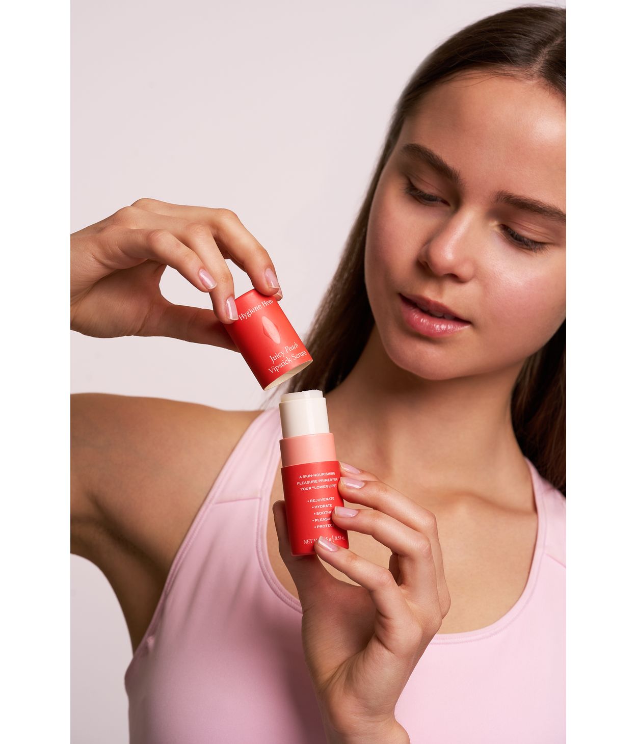 Hygine Hero Vipstick Serum Juicy Peach 75g