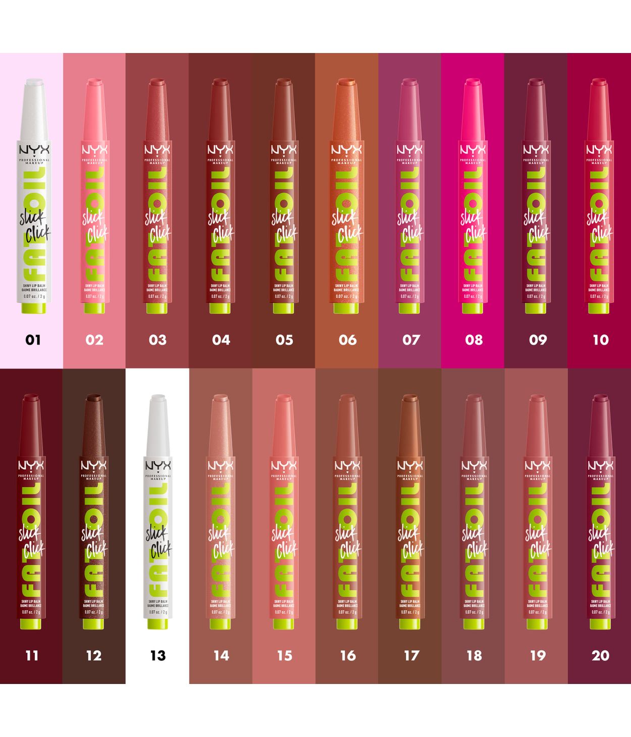 NYX Fat Oil Slick Click Lip Balm