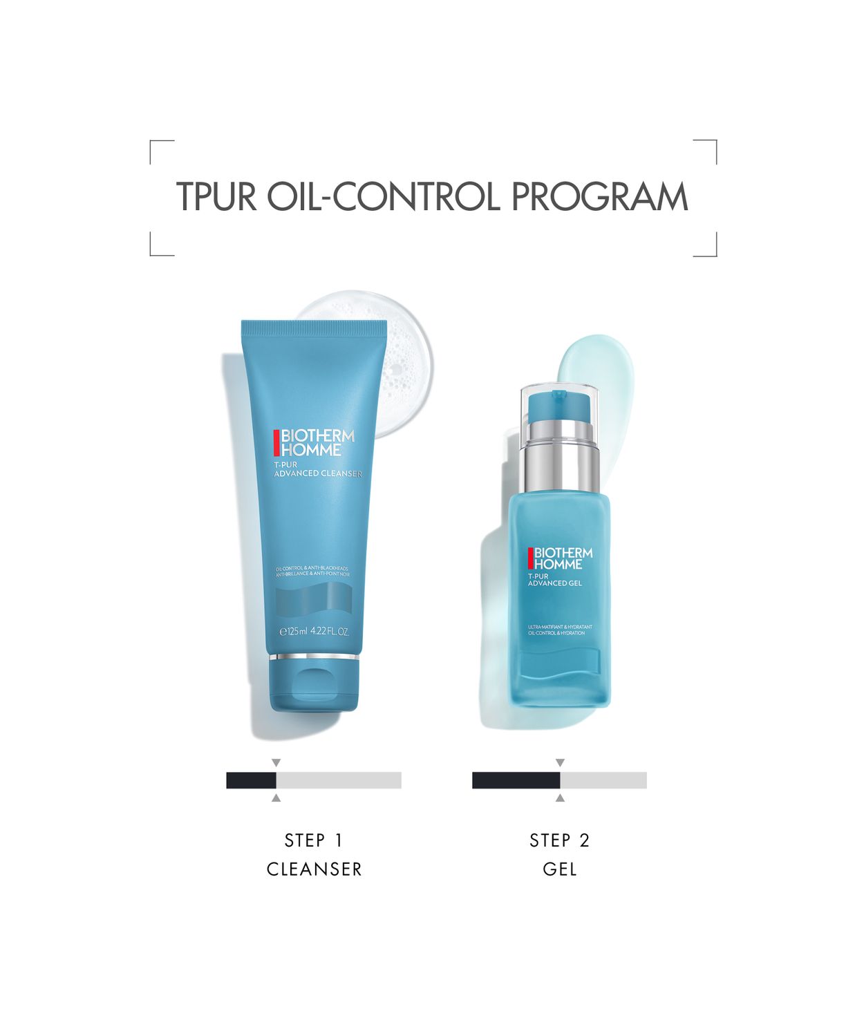 BIOTHERM HOMME T-Pur Cleanser 125ml