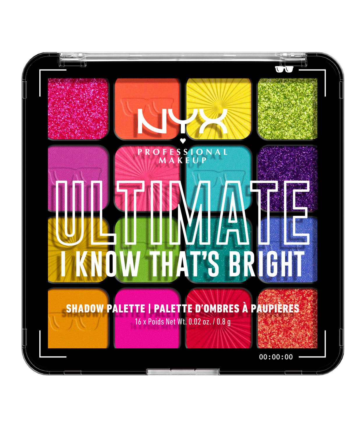 NYX Ultimate Shadow Palette 16-Pan 04 I Know That’