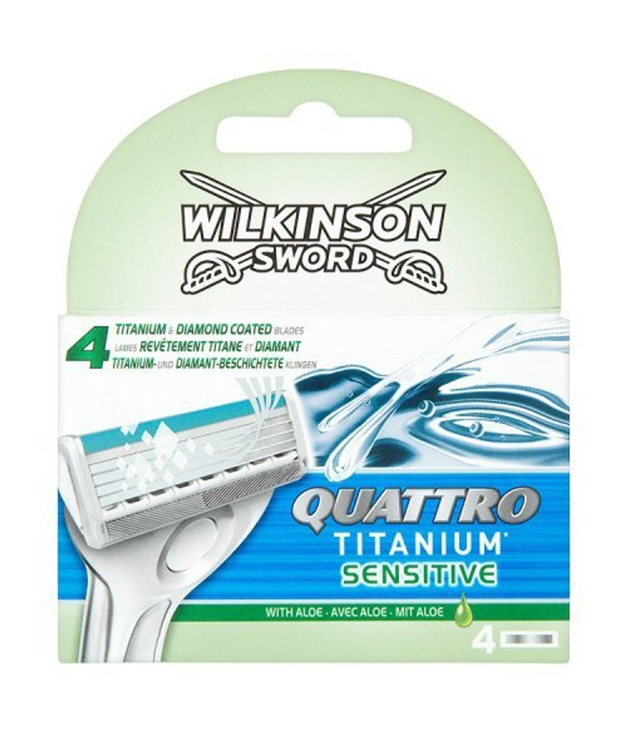 WILKINSON Quattro Titanium blöð 4stk kk