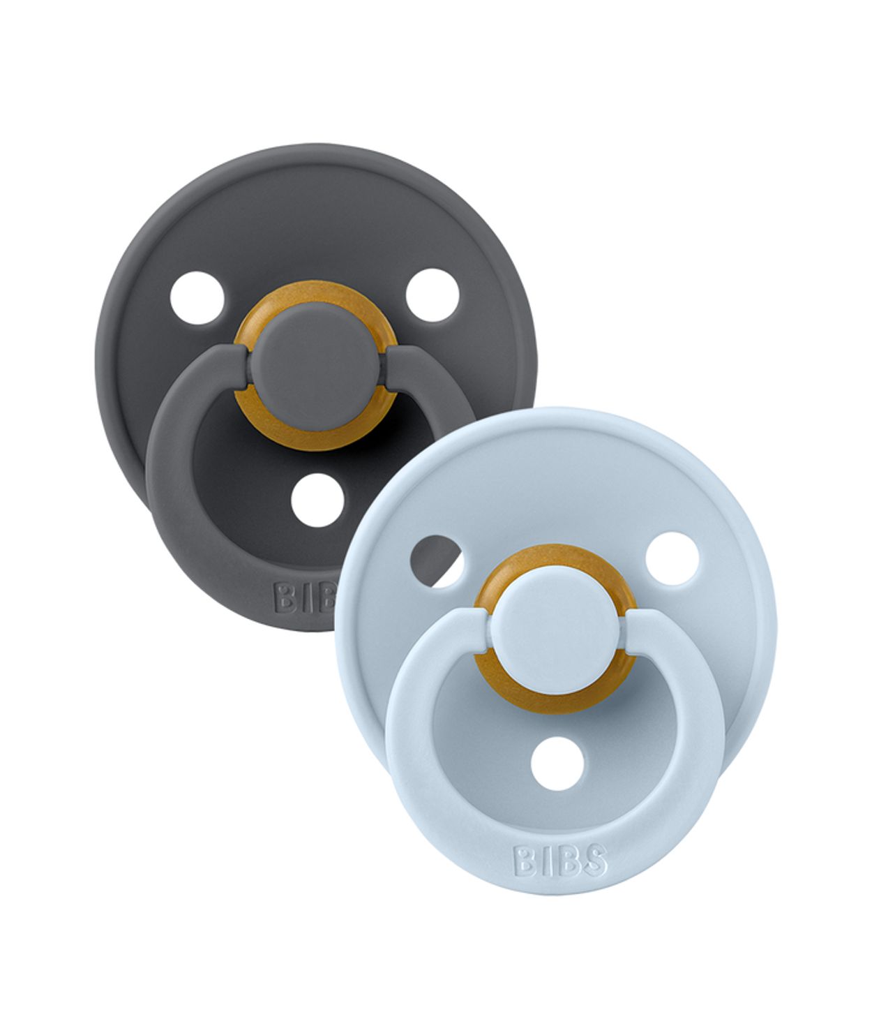 BIBS Colour Iron/Baby Blue Latex