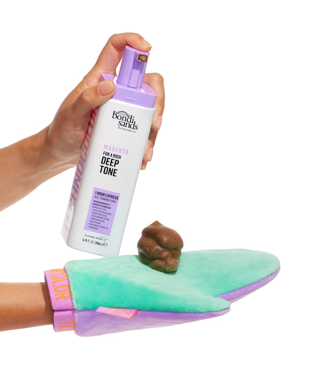 Bondi Sands Techno 1HR Foam 03 Magenta