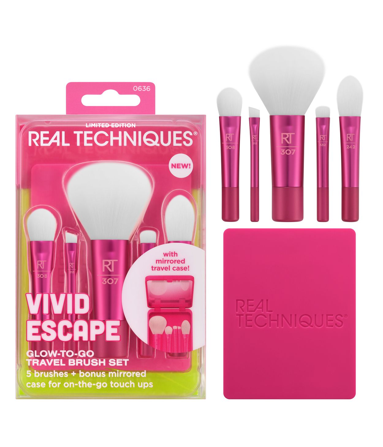 REAL TECHNIQUES VE Glow to go Travel Set