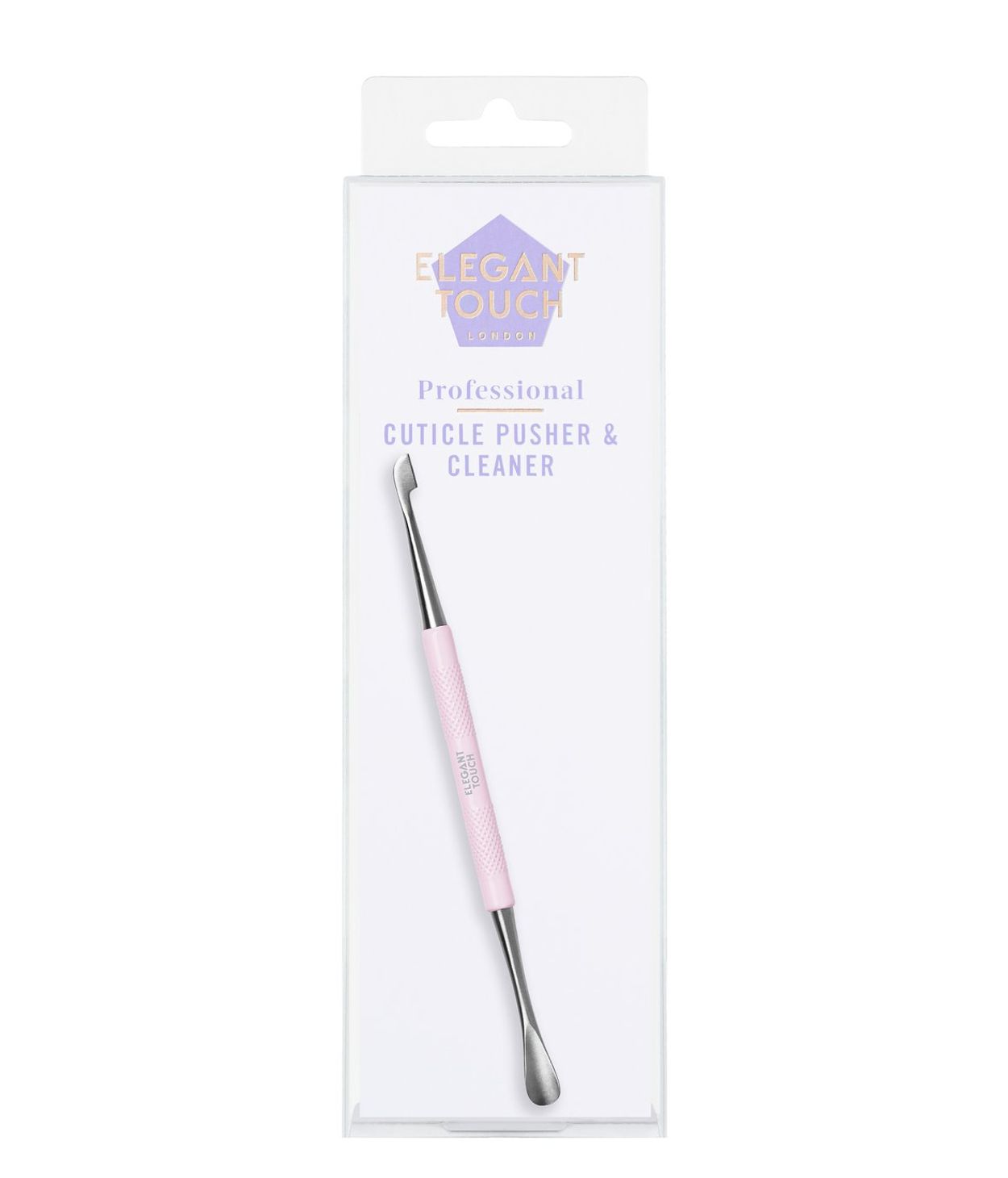 Elegant Touch Professiona Cuticle Pusher & Cleaner