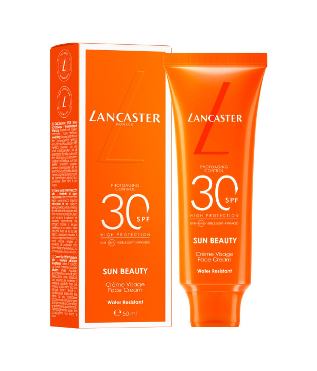 LANCASTER Sun Beauty Velvet Cream Face SPF30 50ml