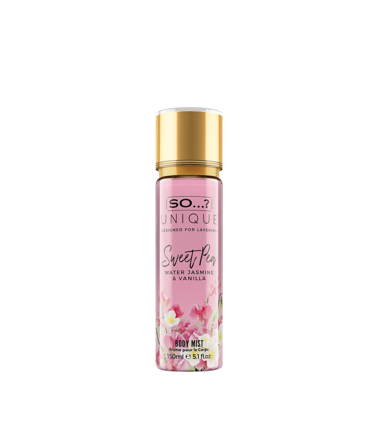 SO…? Unique Sweet pea body mist 150ml