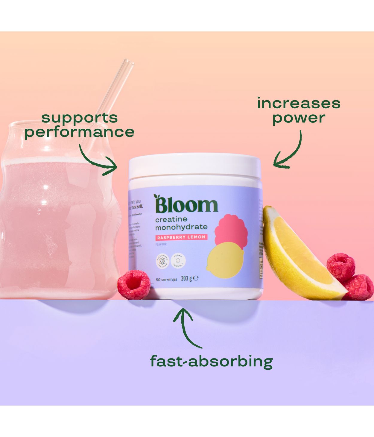 Bloom Pre Work Out Strawberry Mango 186g