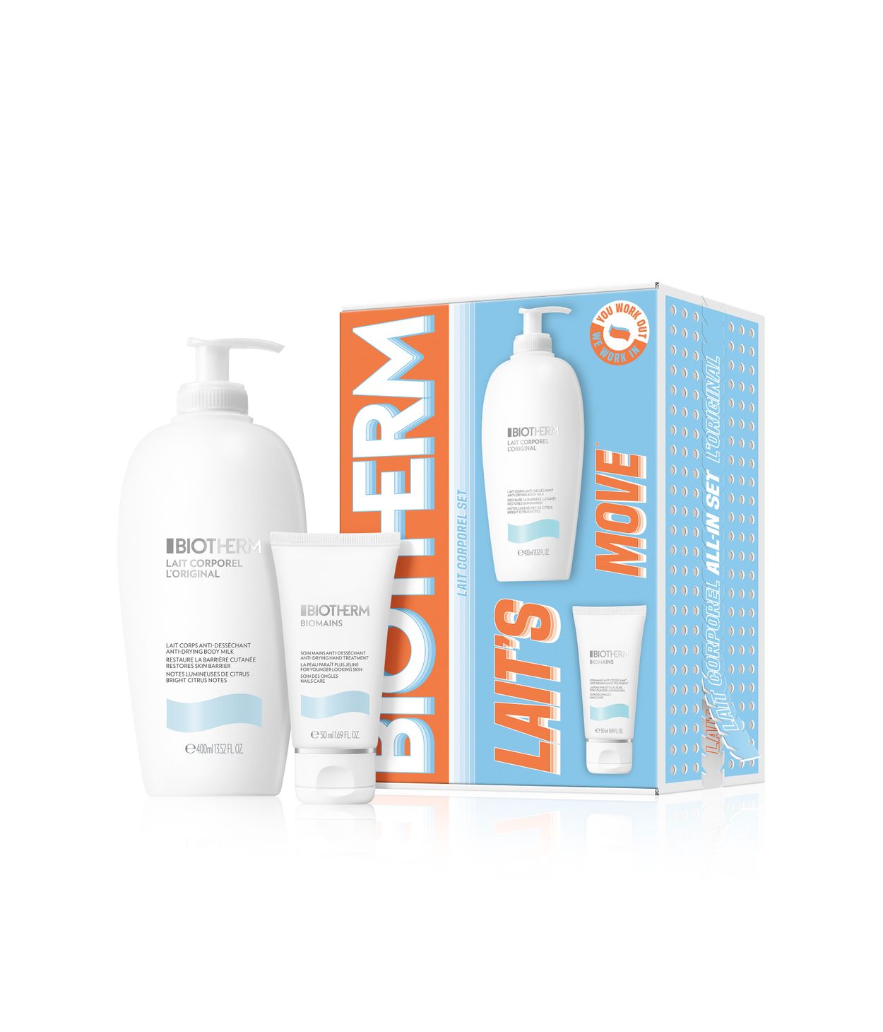 BIOTHERM Lait Corporel 400ml Sett