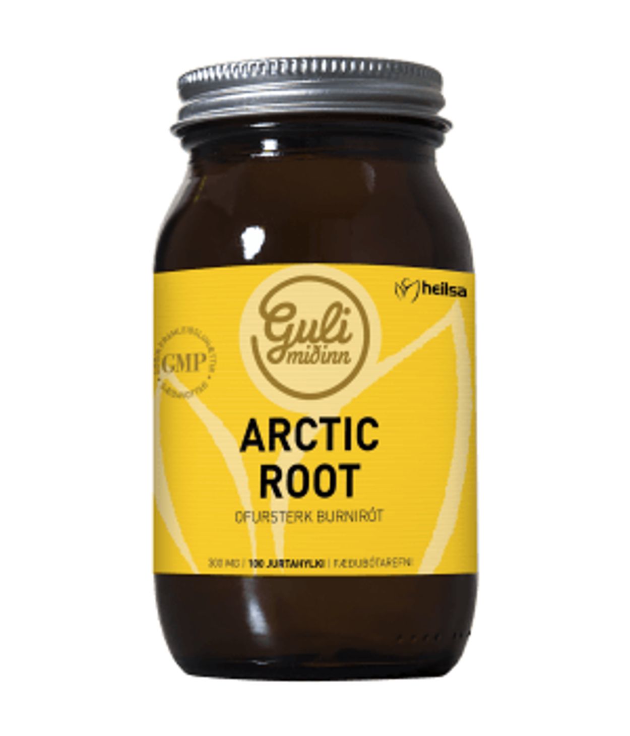 Guli Miðinn Artic Root 100stk