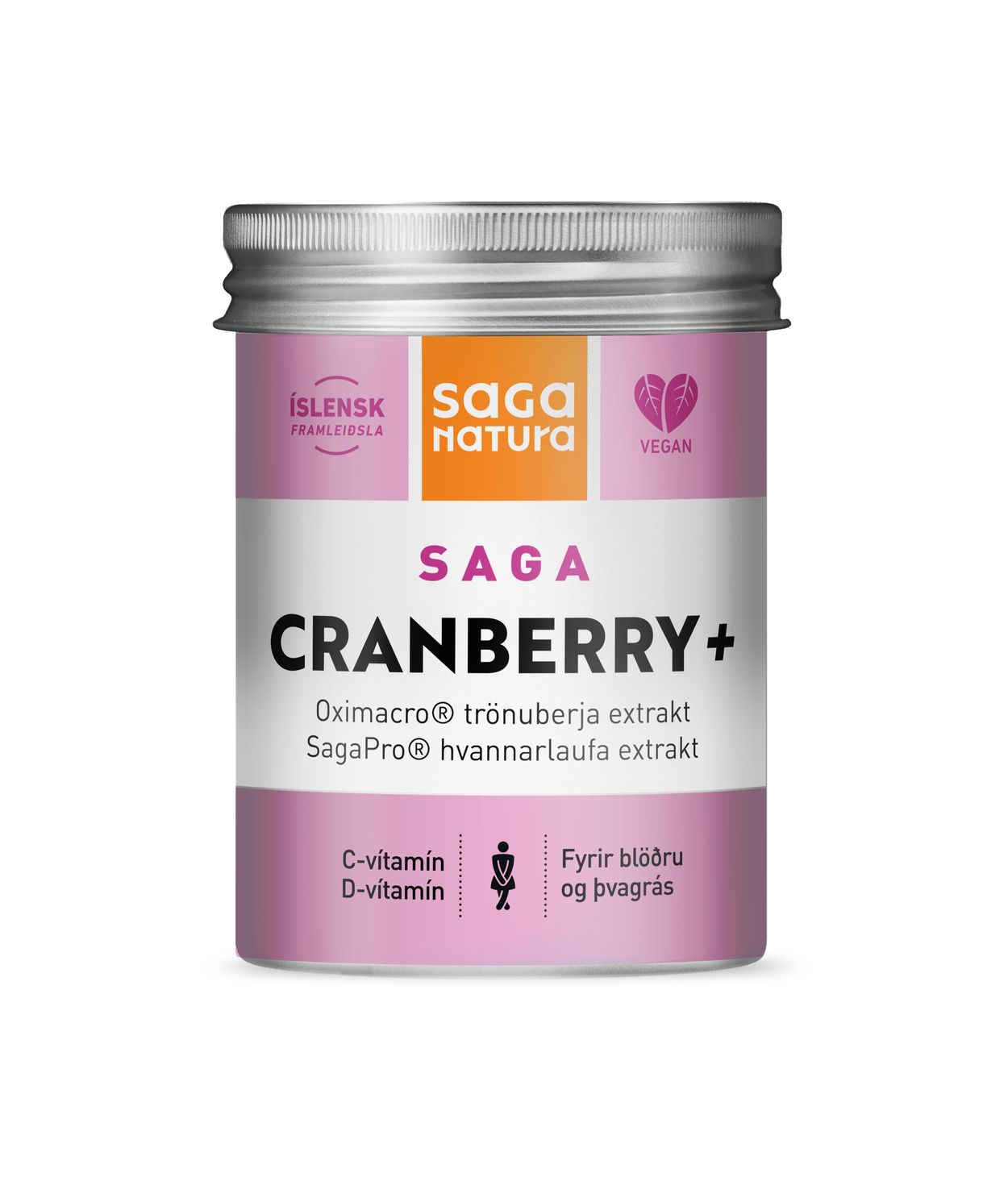 Saga Natura SagaCranberry+ 30stk